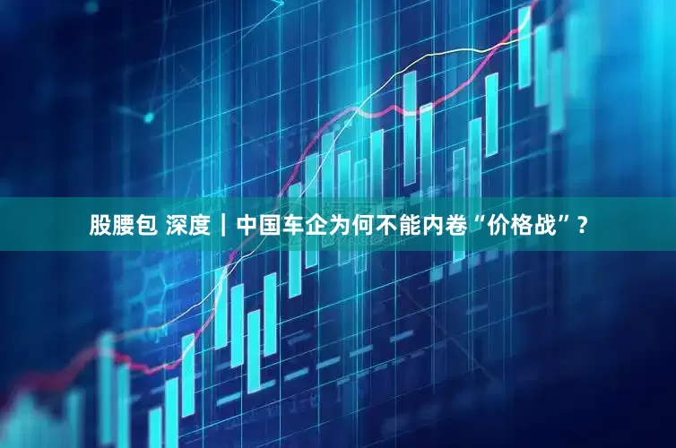 股腰包 深度｜中国车企为何不能内卷“价格战”？